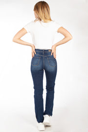 Jeans Stretch Femme Droit/Slim - ANNA bleu
